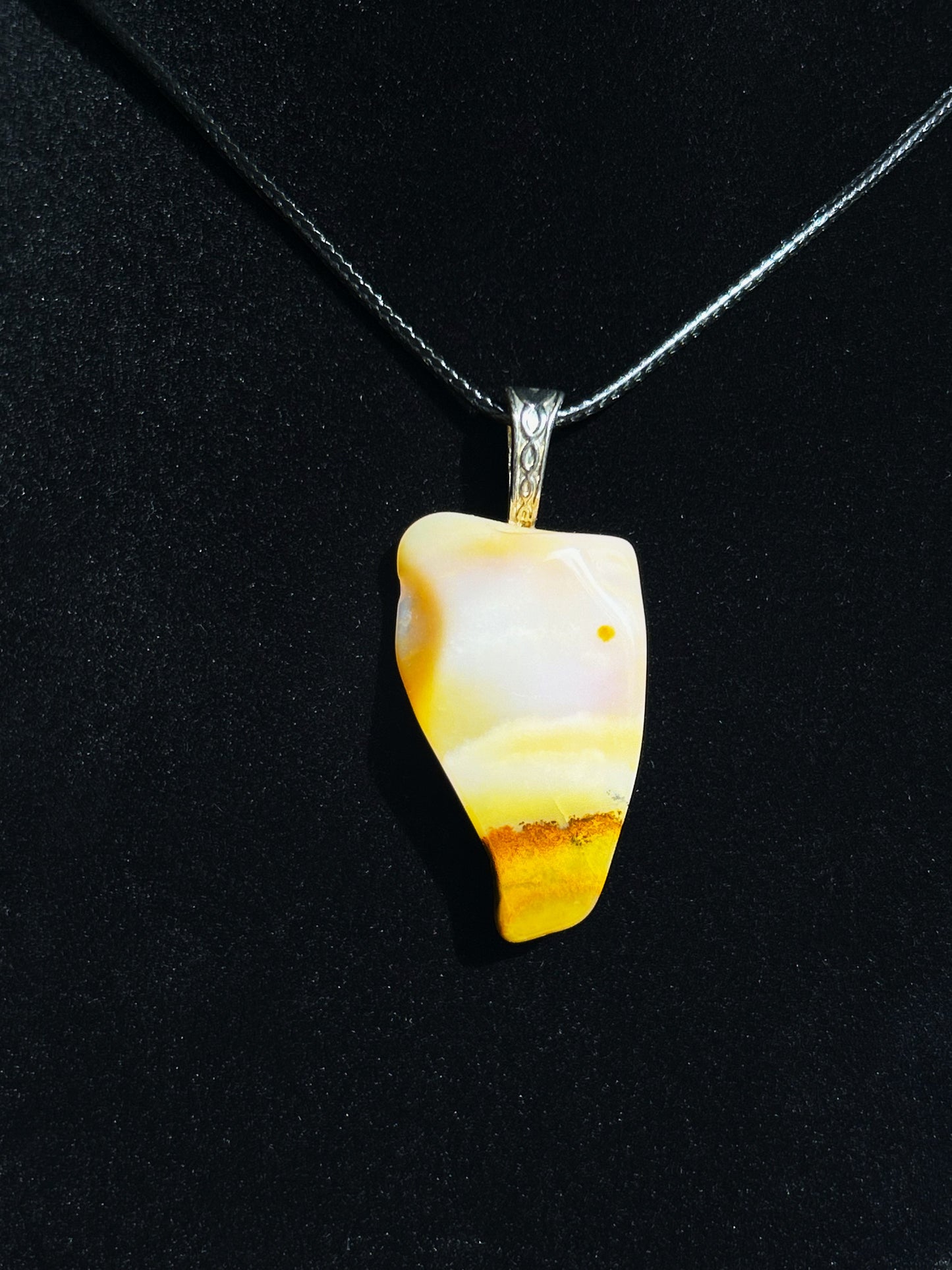 Polkadot agate Necklace