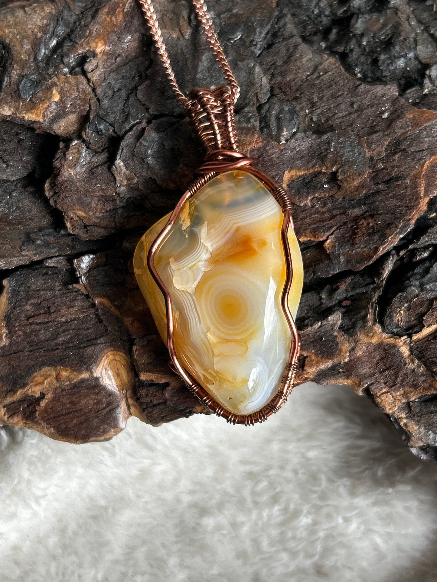 Banded Agate Necklace