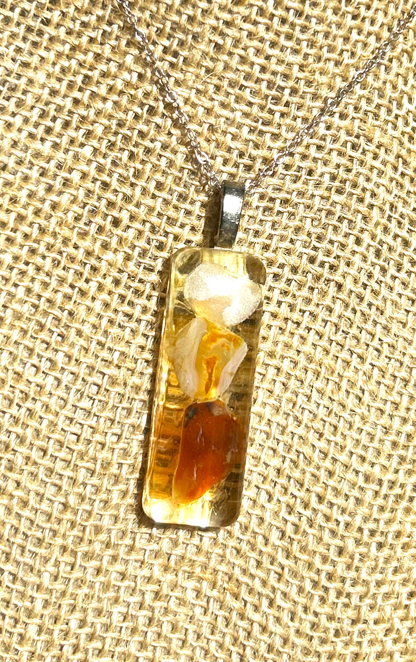 Cluster of Agate and Cornelian Necklace