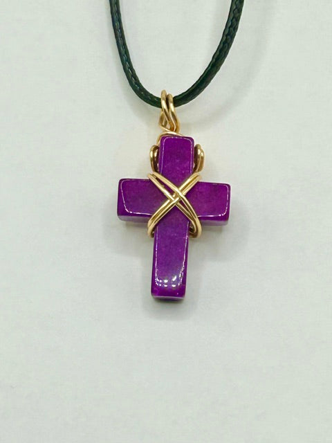Lavender Jade Cross