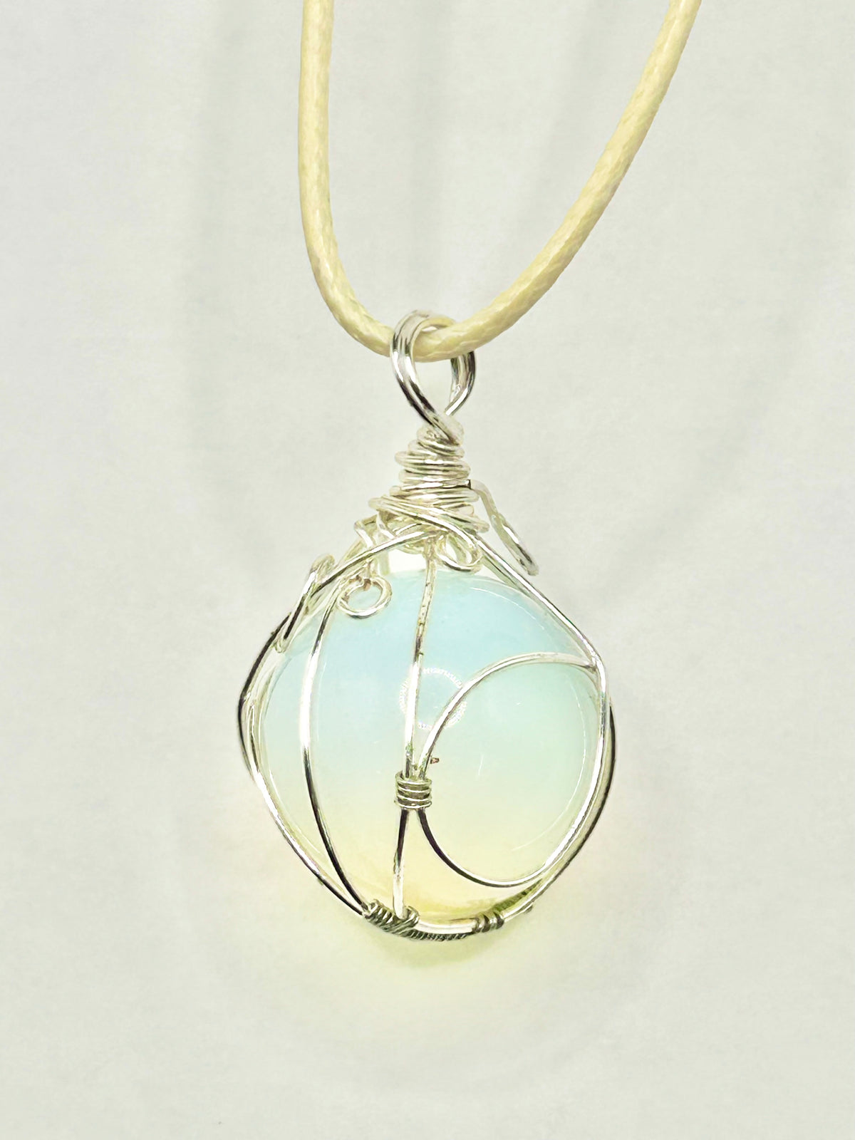 OPALITE SPHERE NECKLACE